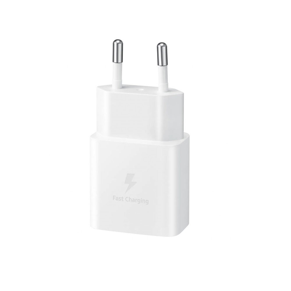 Samsung Fast Charging Charger (15W) EP-T1510N with USB Type-C to USB Type-C  cable - Shop - GeaTech Store Colore Bianco